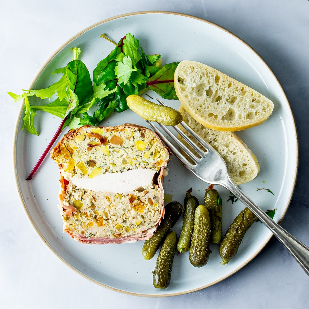 Chicken, Apricot, Pistachio & Prosciutto Terrine 200g