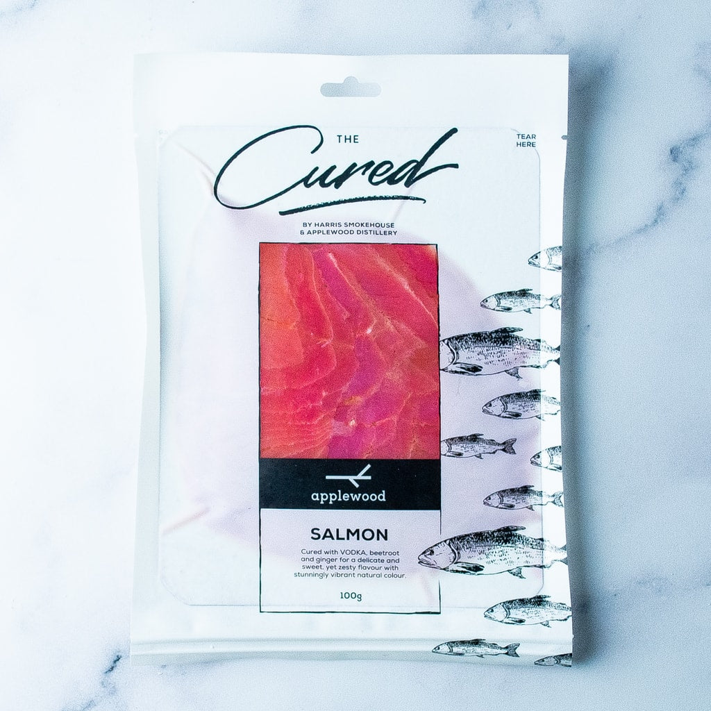 Harris Smokehouse Vodka, Beetroot & Ginger Cured Salmon