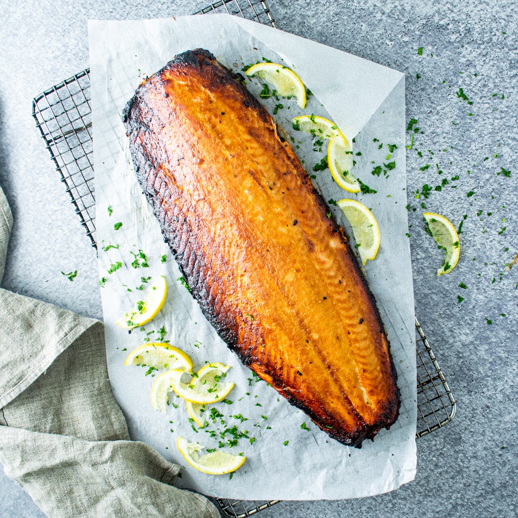 Miso Glazed Baked Salmon