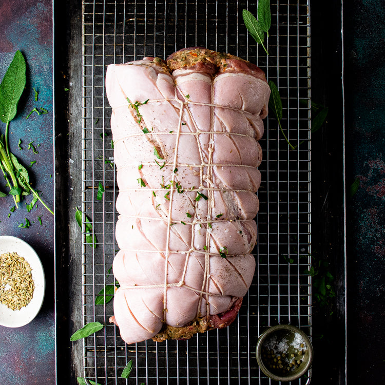 Whole Porchetta Raw 2.5kg