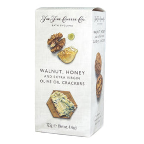 The Fine Cheese Co Walnut & Honey Crackers 125g