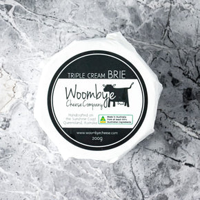 Woombye Cheese Company Triple Cream Brie 200g