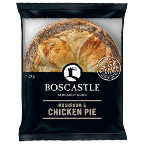 Boscastle Chicken & Mushroom Family Pie 1.2kg