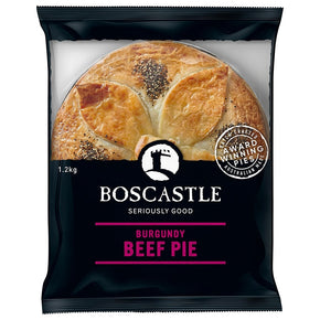 Boscastle Beef & Burgundy Family Pie 1.2kg