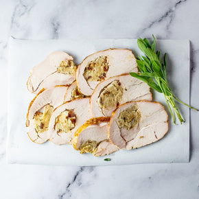 Turkey Breast Stuffed Sliced