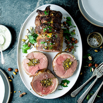 Whole Rolled Lamb Leg Cooked 1.8-2kg